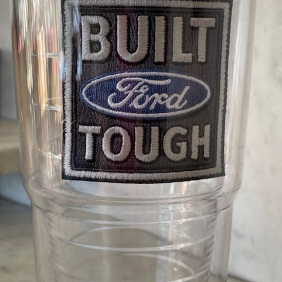 TERVIS Built Ford Tough Insulated Tumbler 24 ounces Very Rare - Picture 3 of 11